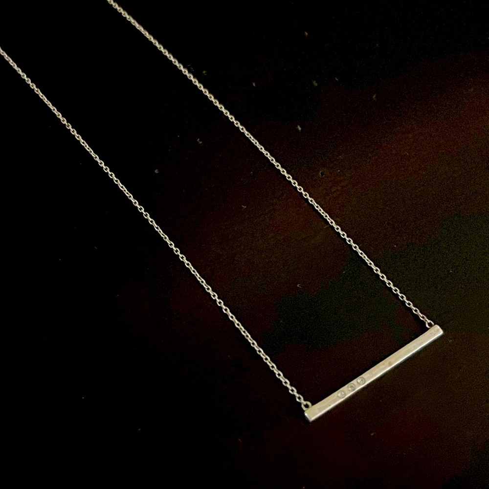 Silpada sterling silver necklace.